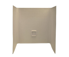 5302322 \ SHOWER SURROUND 32X32x68 ALM PVC
