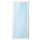 38X82 LH REPLACEMENT ALL GLASS STORM DOOR WHITE PREHUNG