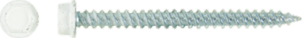 Fastec 81Hw \ Screw Hex 8x1 WH Per lb