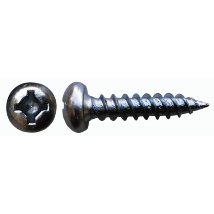 81PQFZ \ SCREW 8X1 SQ PAN ZINC /LB *NS*