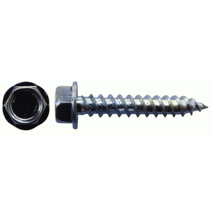 Fastec 8114Hz \ Screw Hex 8x1-1/4 Zinc /lb