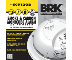 SC 9120B SMIC0100-AC Smoke & Carbon Detector