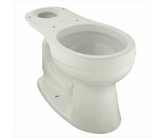 B822W \ WESTERN BOWL ROUND WHITE 15" ht