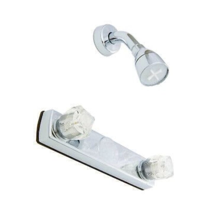 J59 \ FAUCET SHOWER VALVE 8'' BRASS UNDERBODY