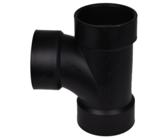 502754 \ TEE ABS 3'' ALL HUB  SANITARY TEE  30 [a]