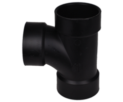 502754 \ TEE ABS 3'' ALL HUB  SANITARY TEE  30