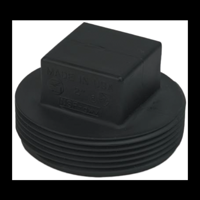502939 \ PLUG ABS 2'' MPT THREADED    10