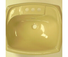 53251015 \ SINK 17X20 RECT IVORY