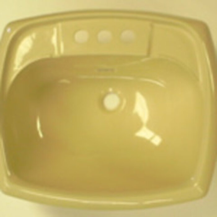 53251015 \ SINK 17X20 RECT IVORY