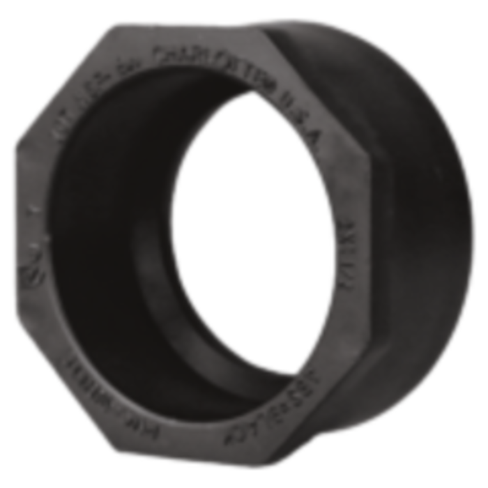 502906 \ Bushing ABS 1.5 Spigot x 2" Hub 50/Ctn