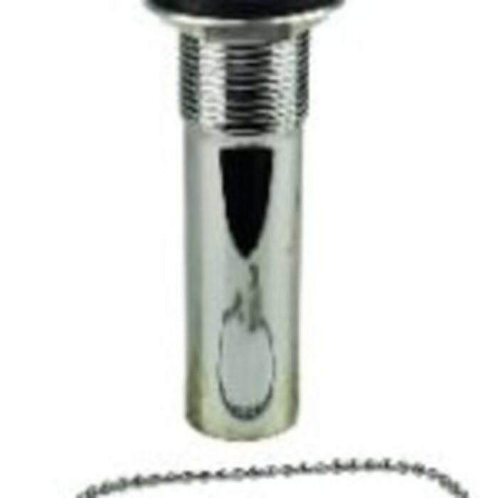 532105 \ PO PLUG CHROME 5'' W/OVERFLOW