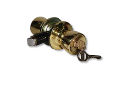 100020 \ KEYED PRIVACY LOCK BRASS COLOR