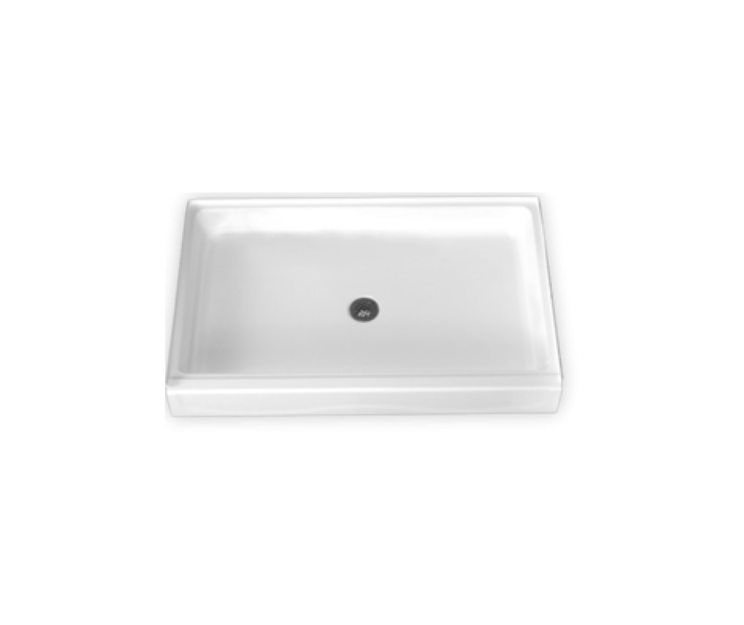 SP5435 AcrylX Showerstall base Clarion 54x35x7 high