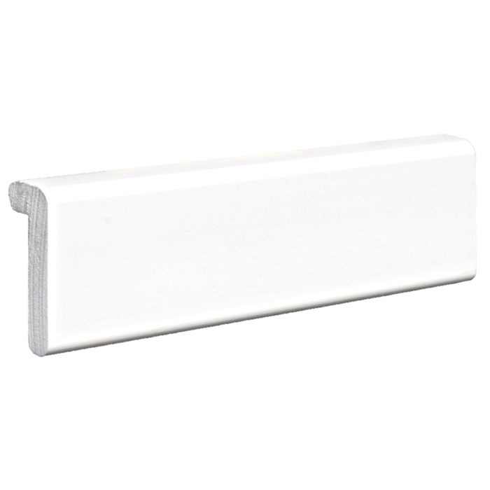 LIPW \ LIP MOLDING 5/8 x 1-5/8 WHITE 7' [70/ctn]