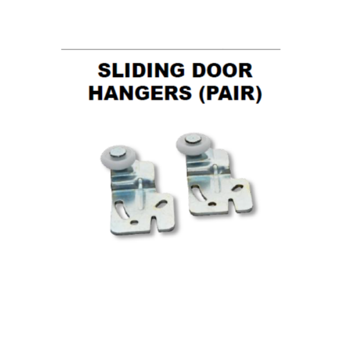 12-1096 Sliding Door Hangers For Bypass Track (Pair)