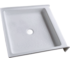 5332322 \ SHOWER PAN 32X32 ALMOND PVC