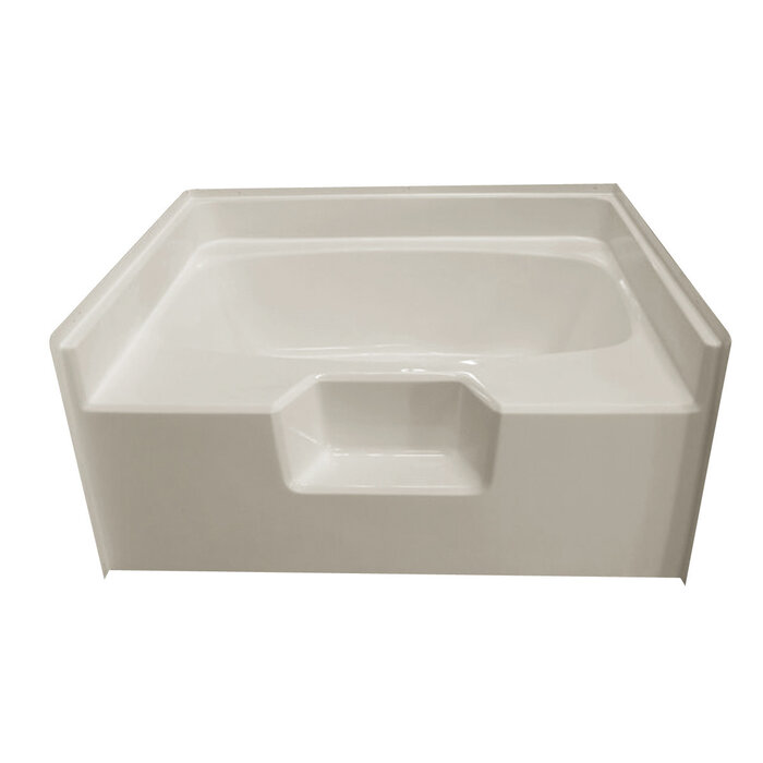 GT544202 \ GARDEN TUB FIBERGLASS 54x41x25" high Almond