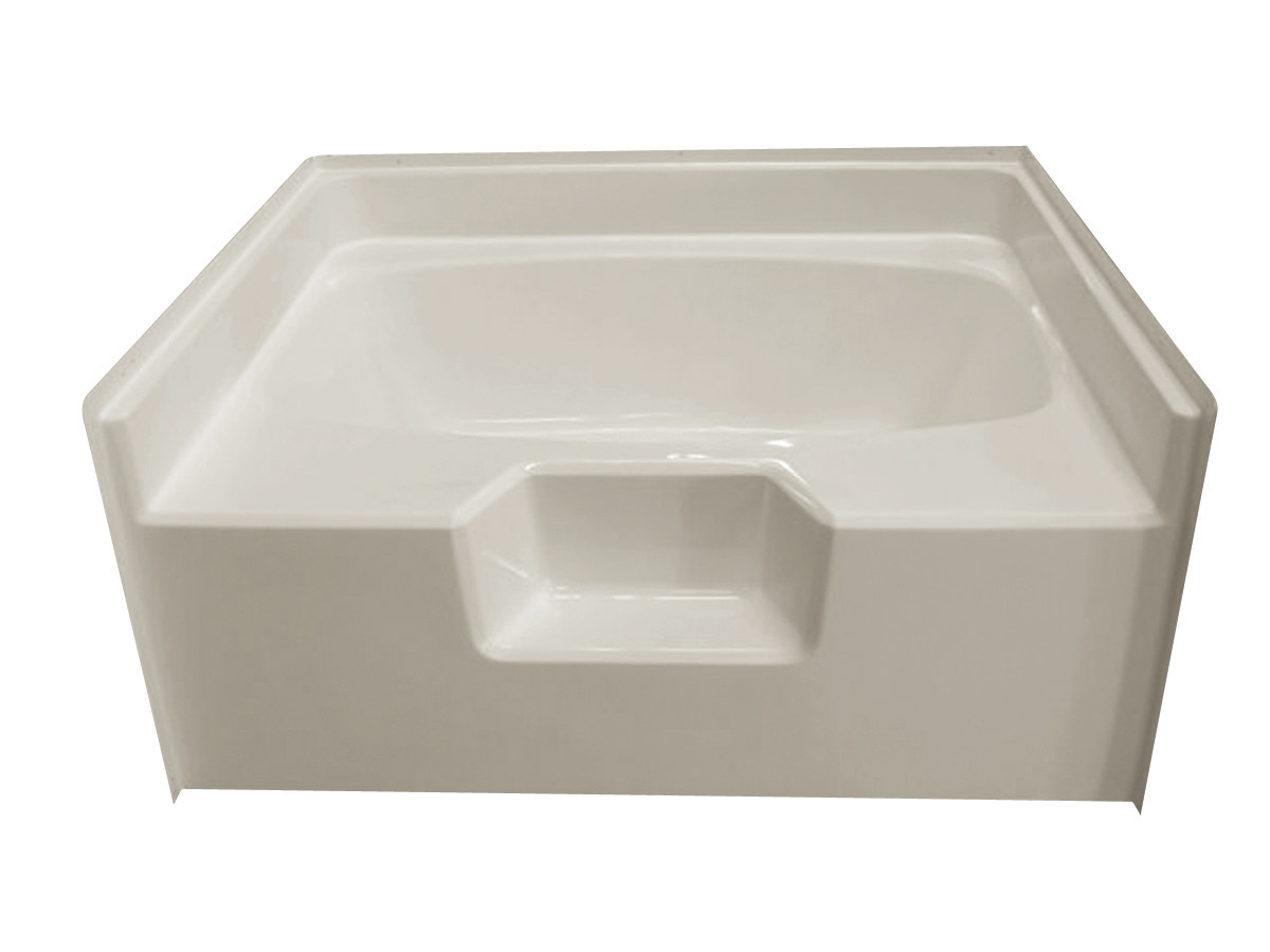 Watershed GT544202 \ GARDEN TUB FIBERGLASS 54x41x25" high Almond