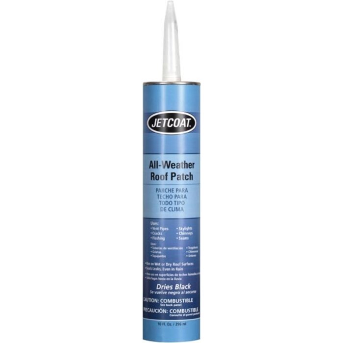 Jetcoat 61719 \ ROOF PATCH CARTRIDGE 10 OZ BLACK