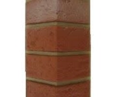 2944181 \ CORNER 4X4X18 OLD RED BRICK
