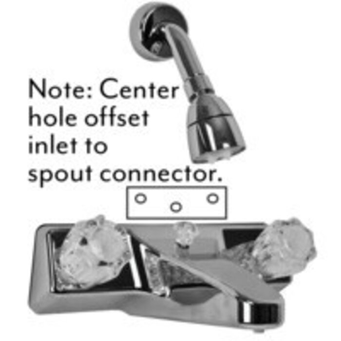 532013 \ TUB &SHOWER DIVERTER 8'' UTOPIA