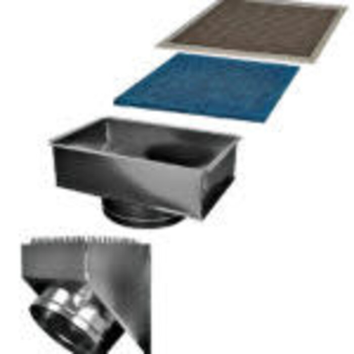 112012 \ 12" SUPPLY, 12x20" SQUARE RETURN KIT FOR PACKAGED AC