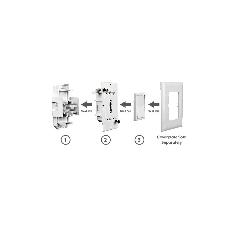 Wirecon 59201031 \ SC Switch 2Pc WH Side Snap Wirecon