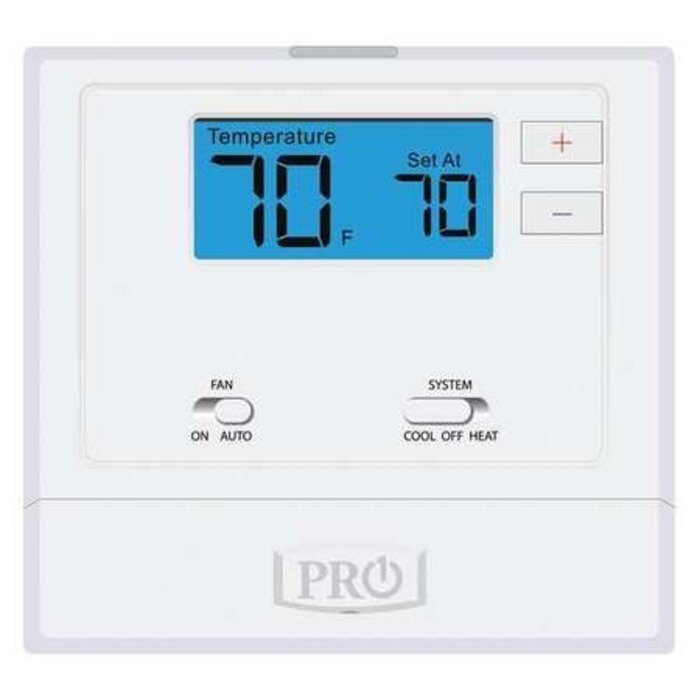 Pro1 T6012 \ Pro1 Thermostat Ht/Cool AC Digital