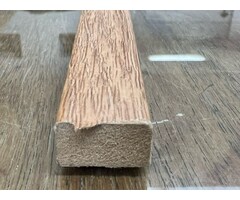 SQSTOK \ WR 3/8 x 11/16"  SQ STOP OAK 7' [140] [c]