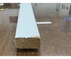 SQSTW \ Square Stop 3/8 x 11/16 x 7' WH 140/Ctn