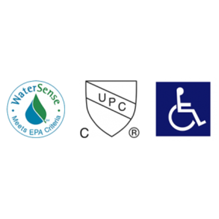 T8HETW \ WESTERN POTTERY ADA TANK WHITE 1.28GPF [ ]