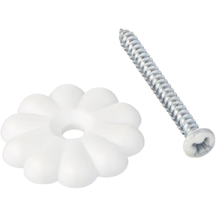 WRS250WS / Rosettes & Screws (Box of 250)