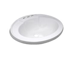 5316370W \ *Sink 17X20 PLASTIC OVAL Wh