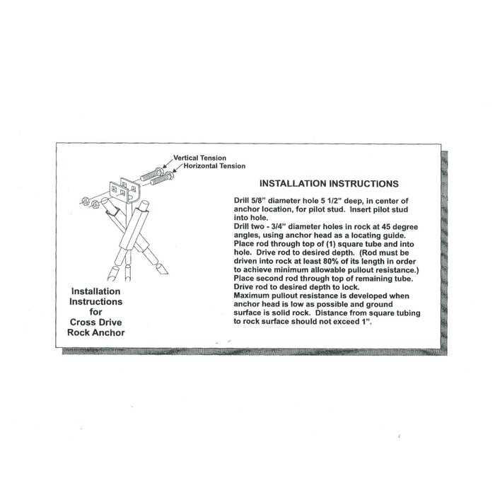 1349 \ MM X DRIVE ANCHOR MMA-35