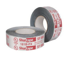 36717 \ 36717  BUTYL FOIL MASTIC UL181 TAPE 3"x100'