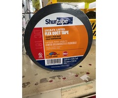 Shurtape P3393 Tape Foil Flex Duct UL181 HVAC 2.8" x 120Yd