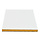 1BCW \ 7/8'' Batten x 8' wrapped in Cloud WH