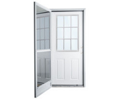 1.65,1.55, 1.5, 1.45 6993480LN\ 6P 34X80LH 9 LITE ORIEL WH Combo