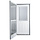 6P 34X76LH Miniblind ORIEL WH Combo