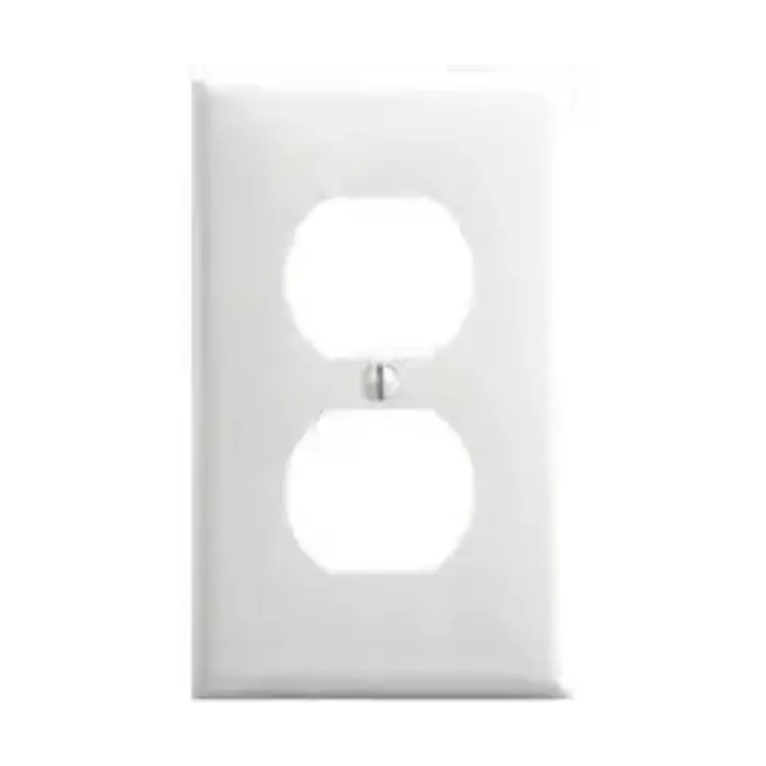 5939031 \ PLATE RECEPTACLE DUPLEX White