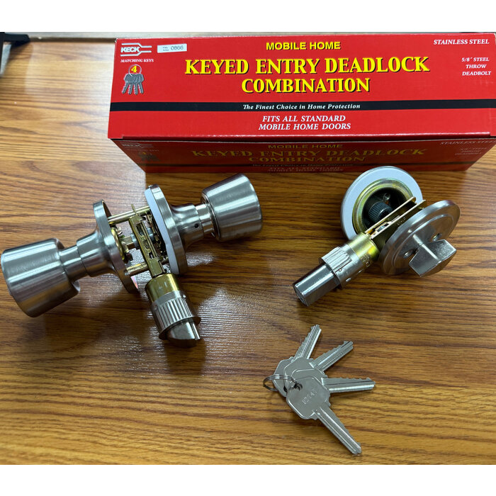 100101 \ LOCK/DB -COMBO SS   (NON-MASTER KEYED)