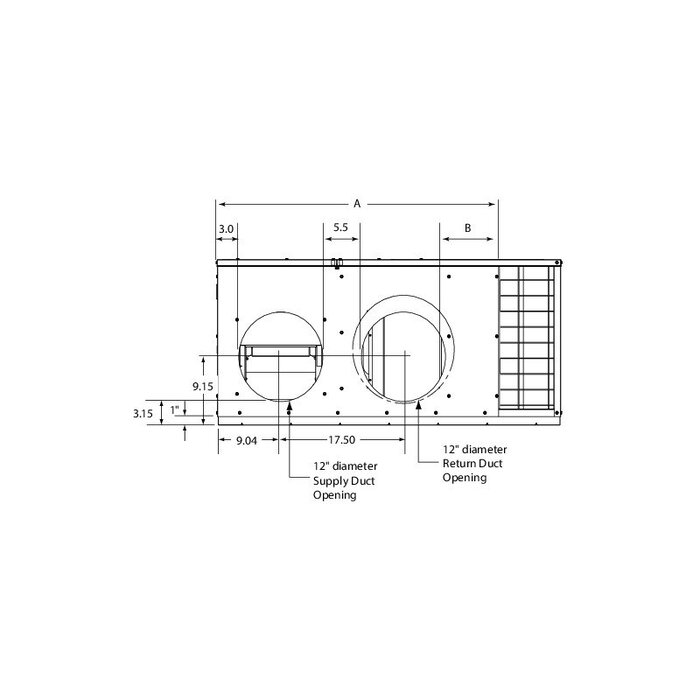 Q95RD-042K\ PKGD HP  3.5TON 13.4 SEER2 12/14 REVOLV R454B