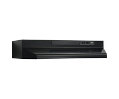 193003 \ *RANGE HOOD 30''  BROAN BLACK 3.25 x 10