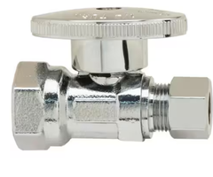 76572 \ STOP STRAIGHT 1/2 FIP X 3/8 COMP