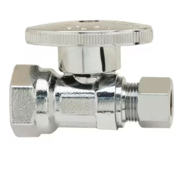 Flowbite 76572 \ STOP STRAIGHT 1/2 FIP X 3/8 COMP