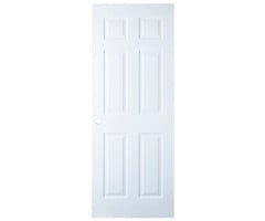 Caliber 6428786EWH door interior 28x78 white 6 panel caliber