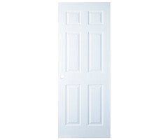 6424786EWH door interior 24x78 white 6 panel caliber