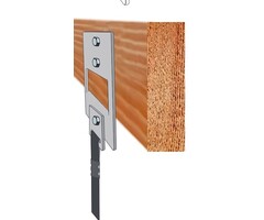 Minute Man Products 2907 7' Uplift Strap for sidewall bracket 2902
