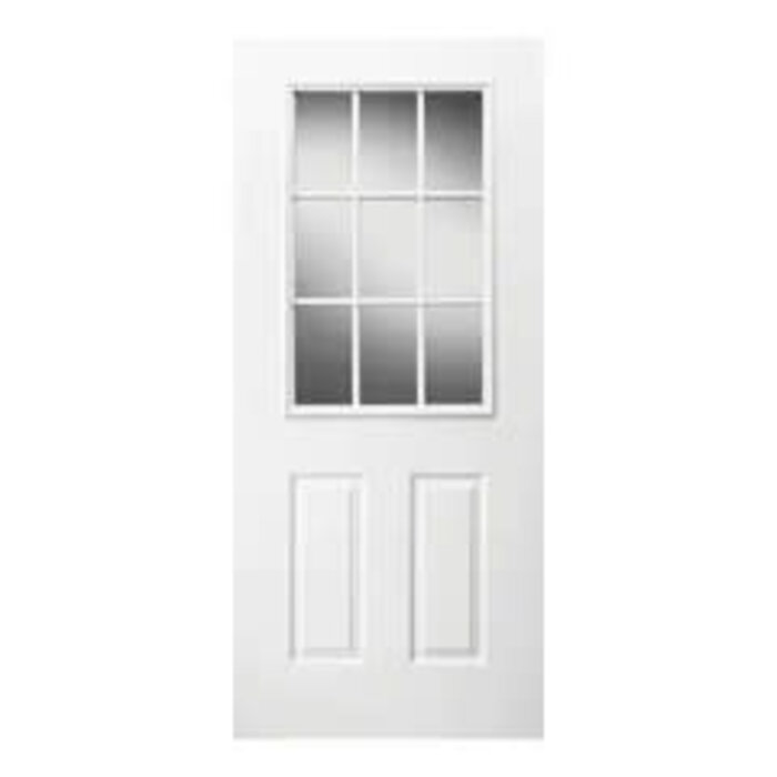 1.7, 1.65, 1.55, 1.5 6923676LN \ 6P STEEL MH 36X76 LH 9 lite Caliber [ ]