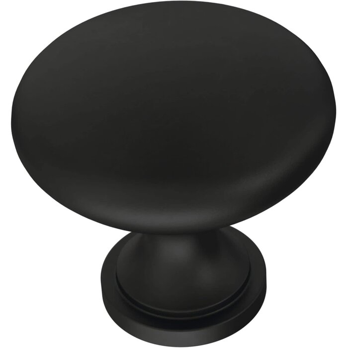 P42354Z-FB \ KNOB CABINET MATTE BLACK